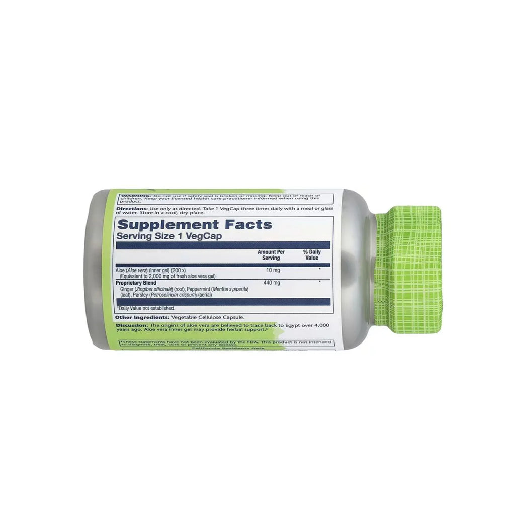 Solaray Aloe Vera Gel 10mg