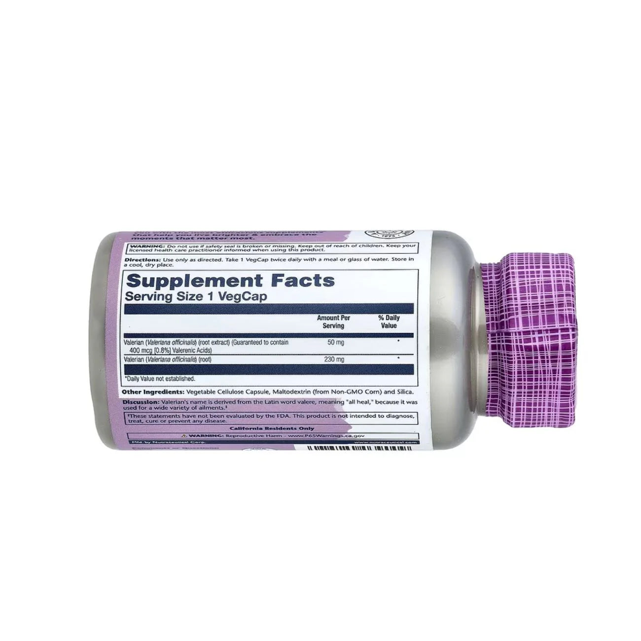 Solaray Valerian Root Extract 50mg
