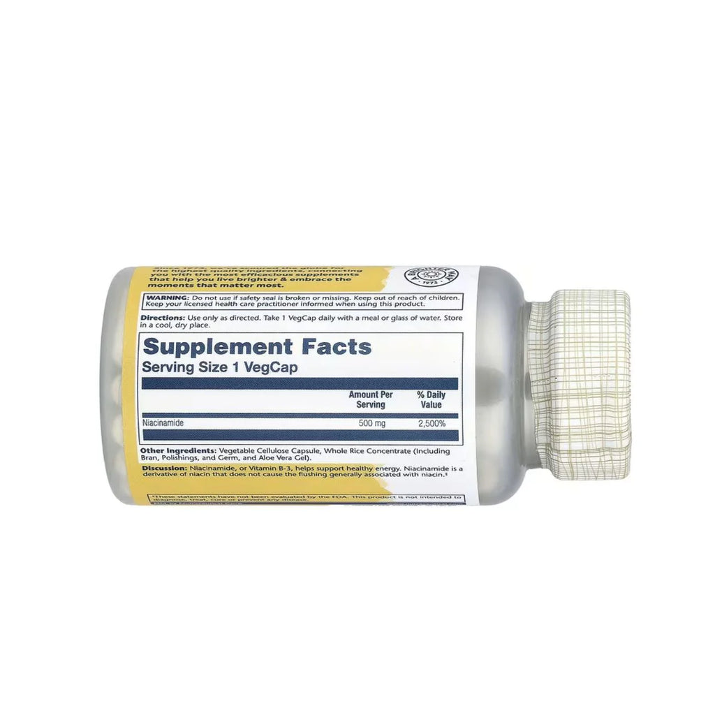 Solaray Niacinamide 500 Mg