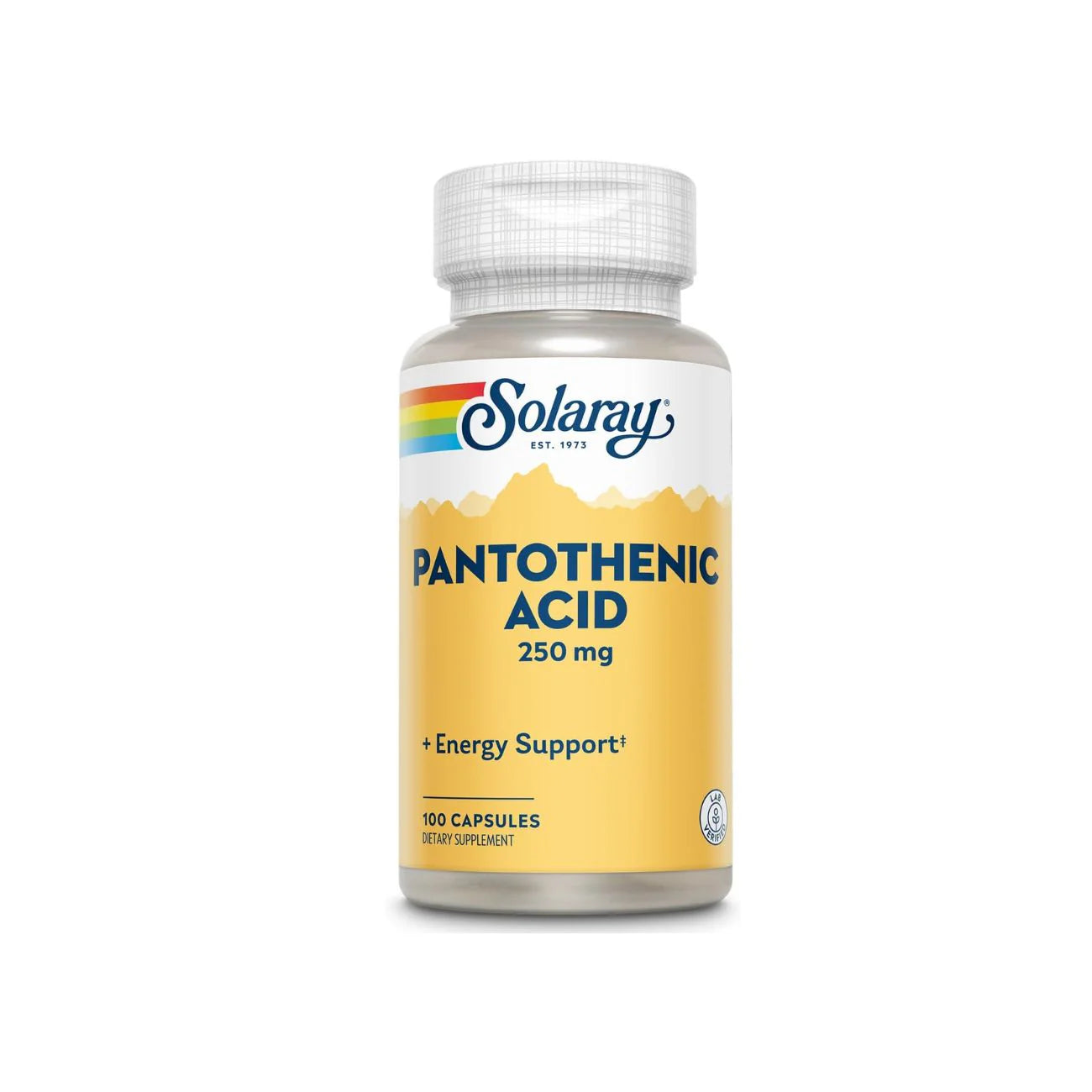 Solaray Pantothenic Acid 250mg
