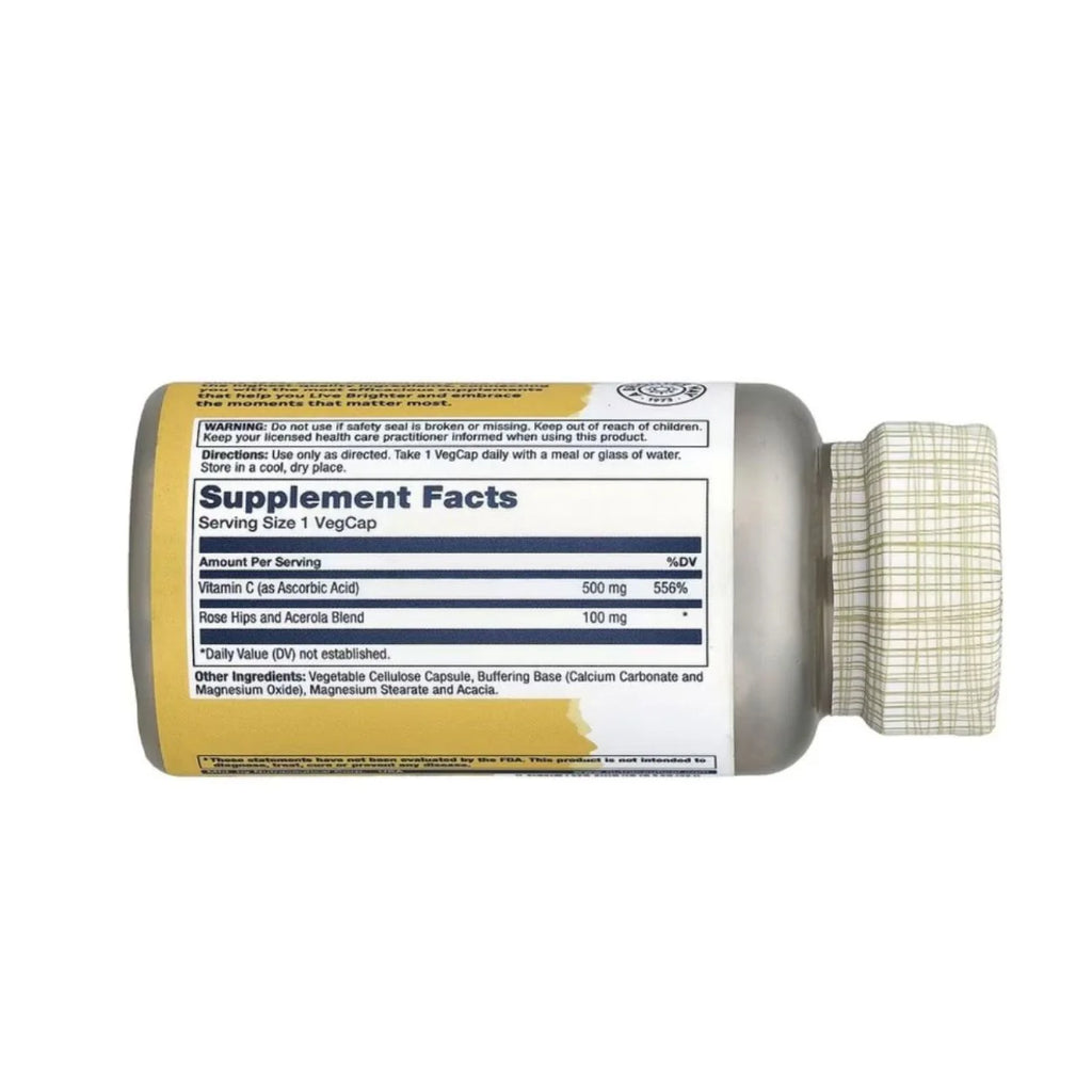 Solaray Buffered Vitamin C 500mg