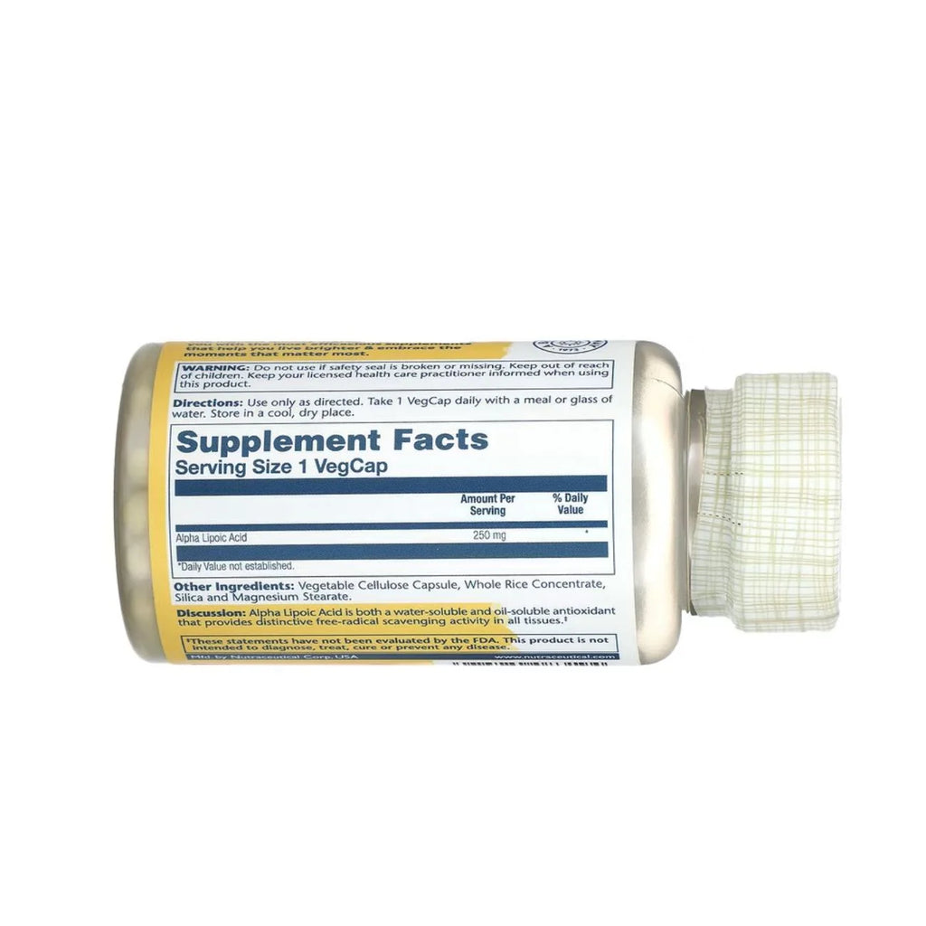 Solaray Alpha Lipoic Acid 250mg