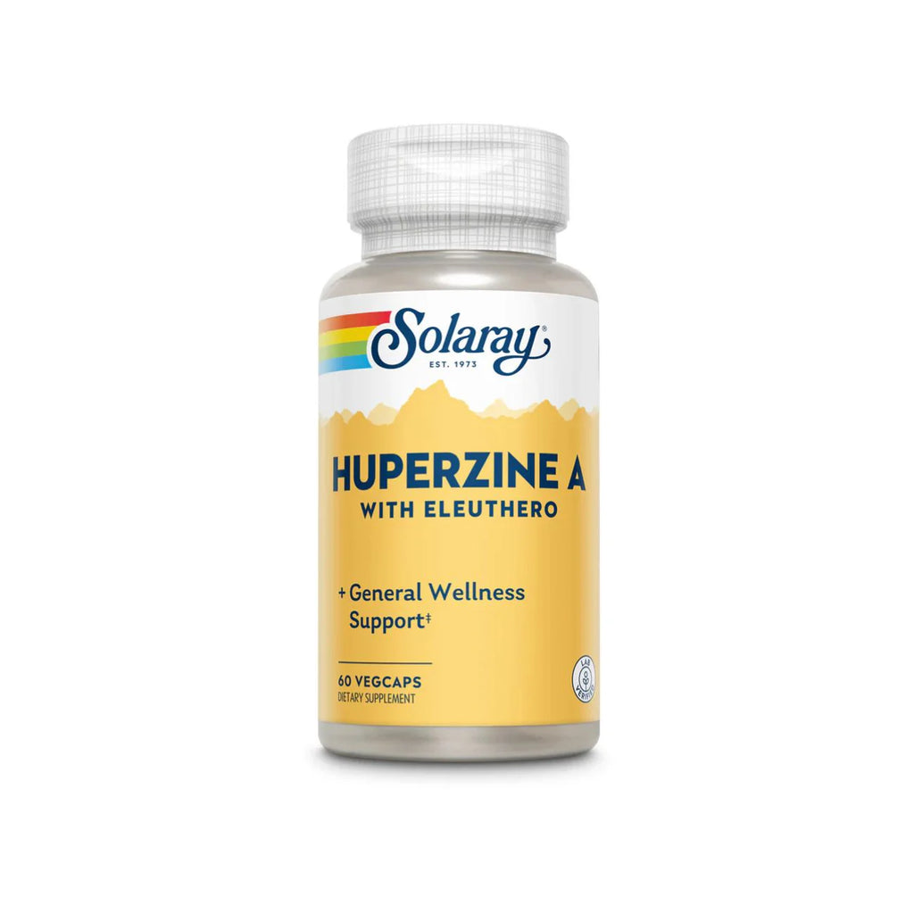 Solaray Hup A with 225mg Eleuthero - 50mcg Huperzine A from Chinese Moss