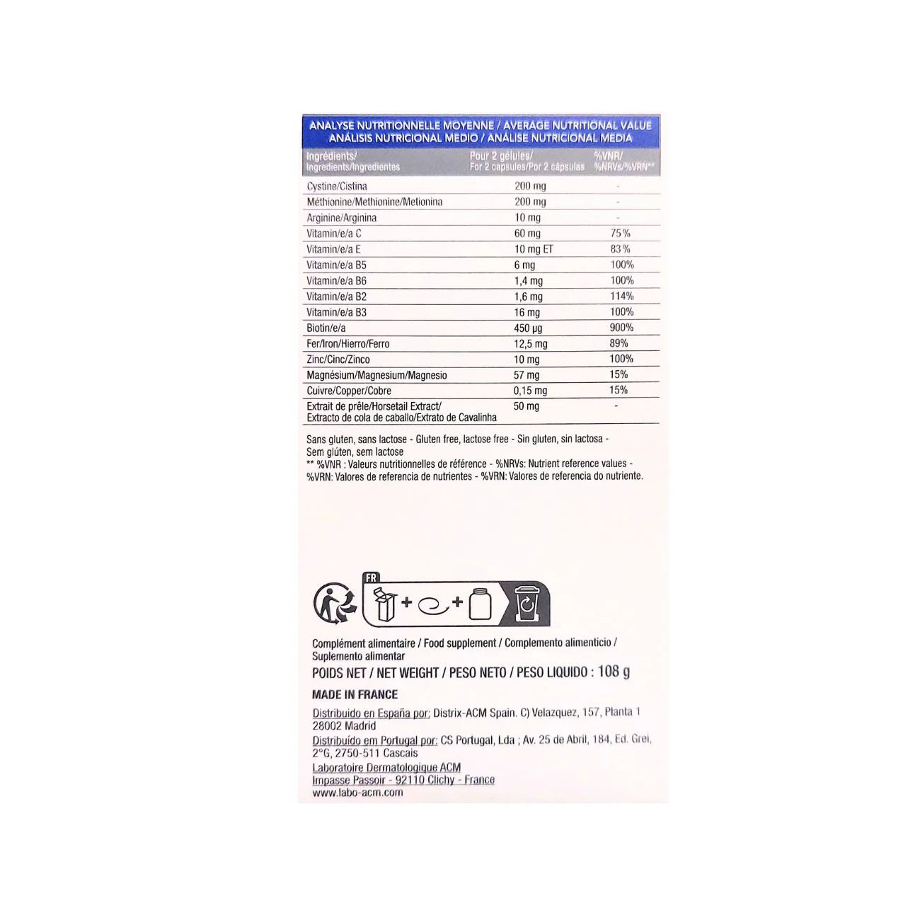 ACM Novophane capsules