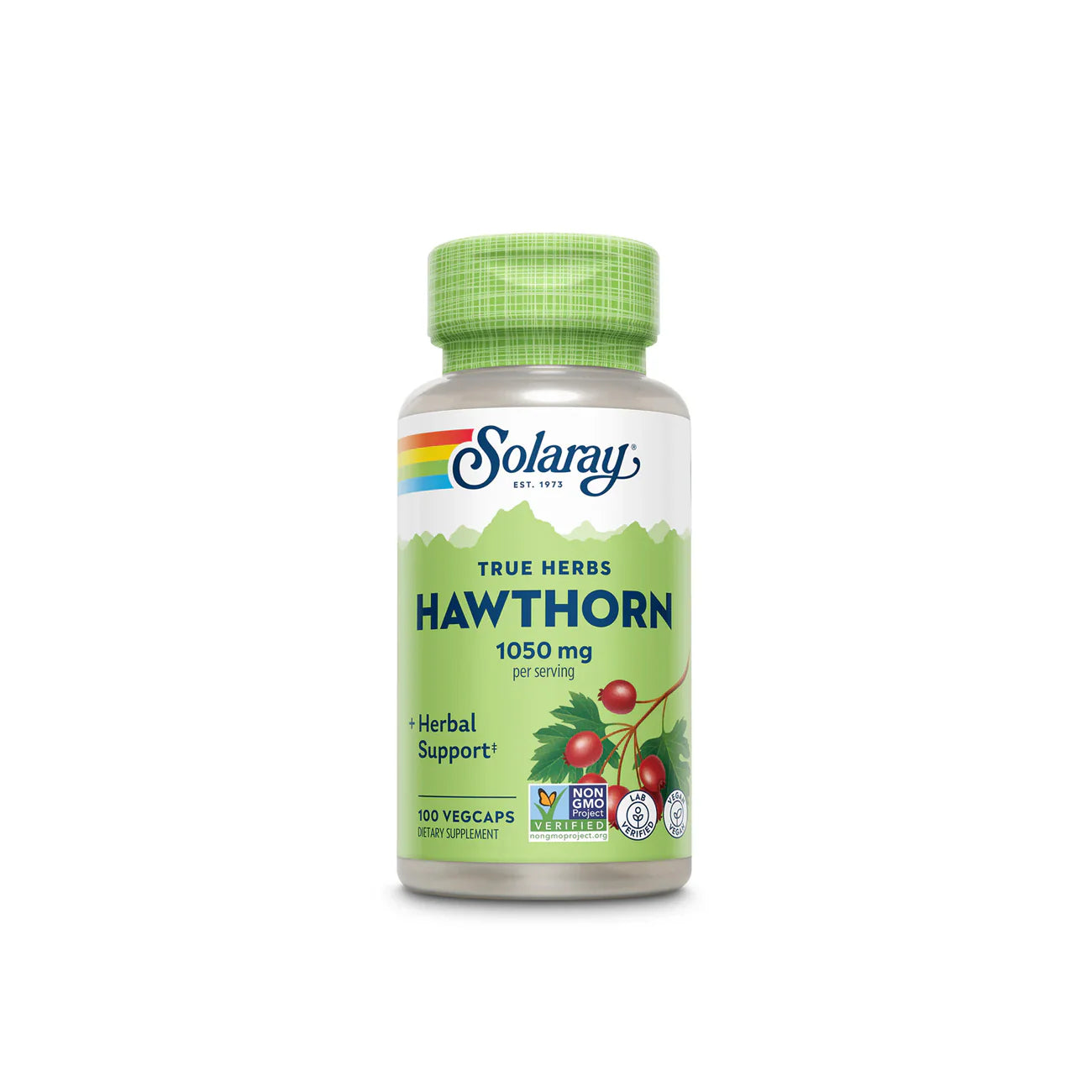 Solaray Hawthorn Berries Crataegus Oxycantha 525mg