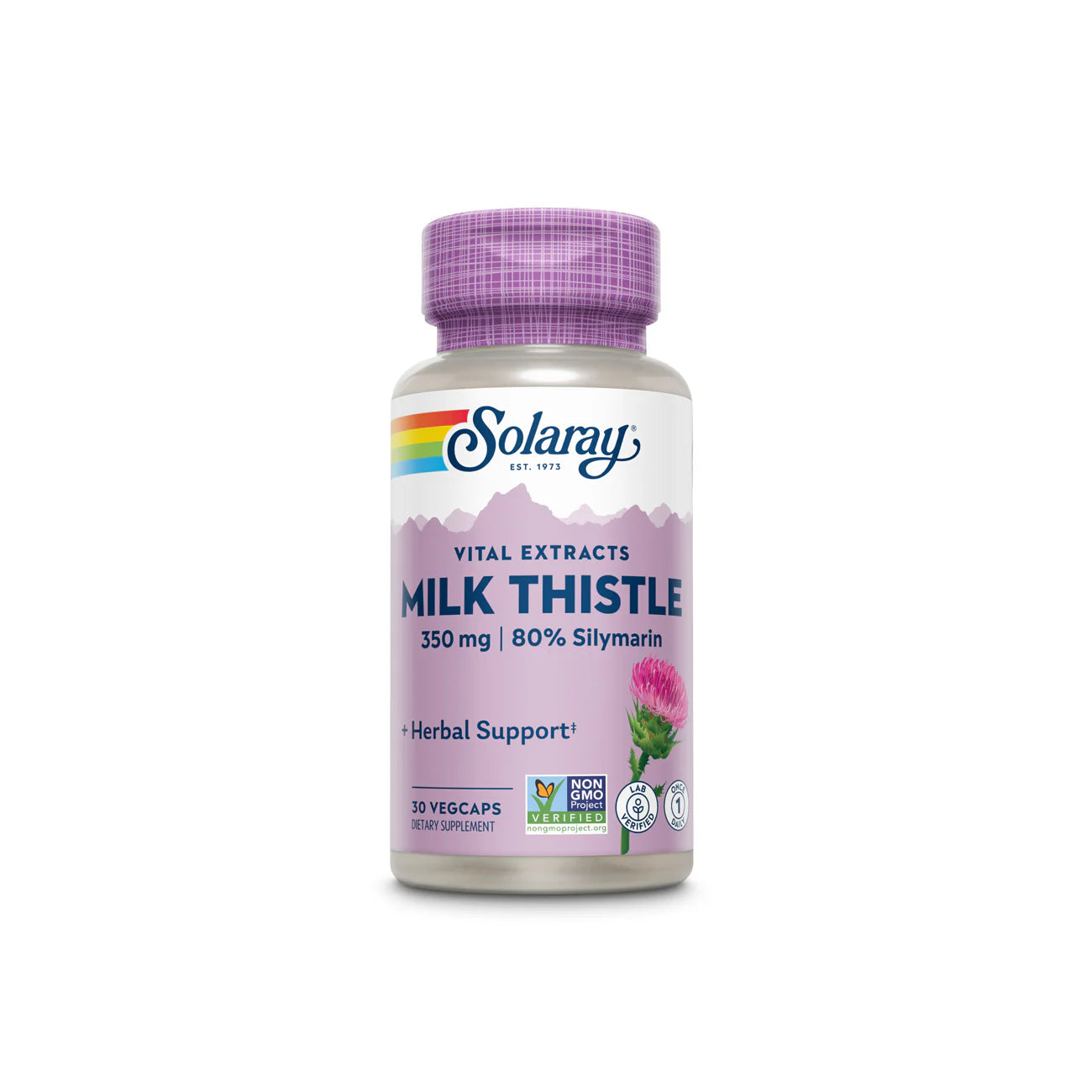Solaray One Daily Milk Thistle Seed Extract 350mg