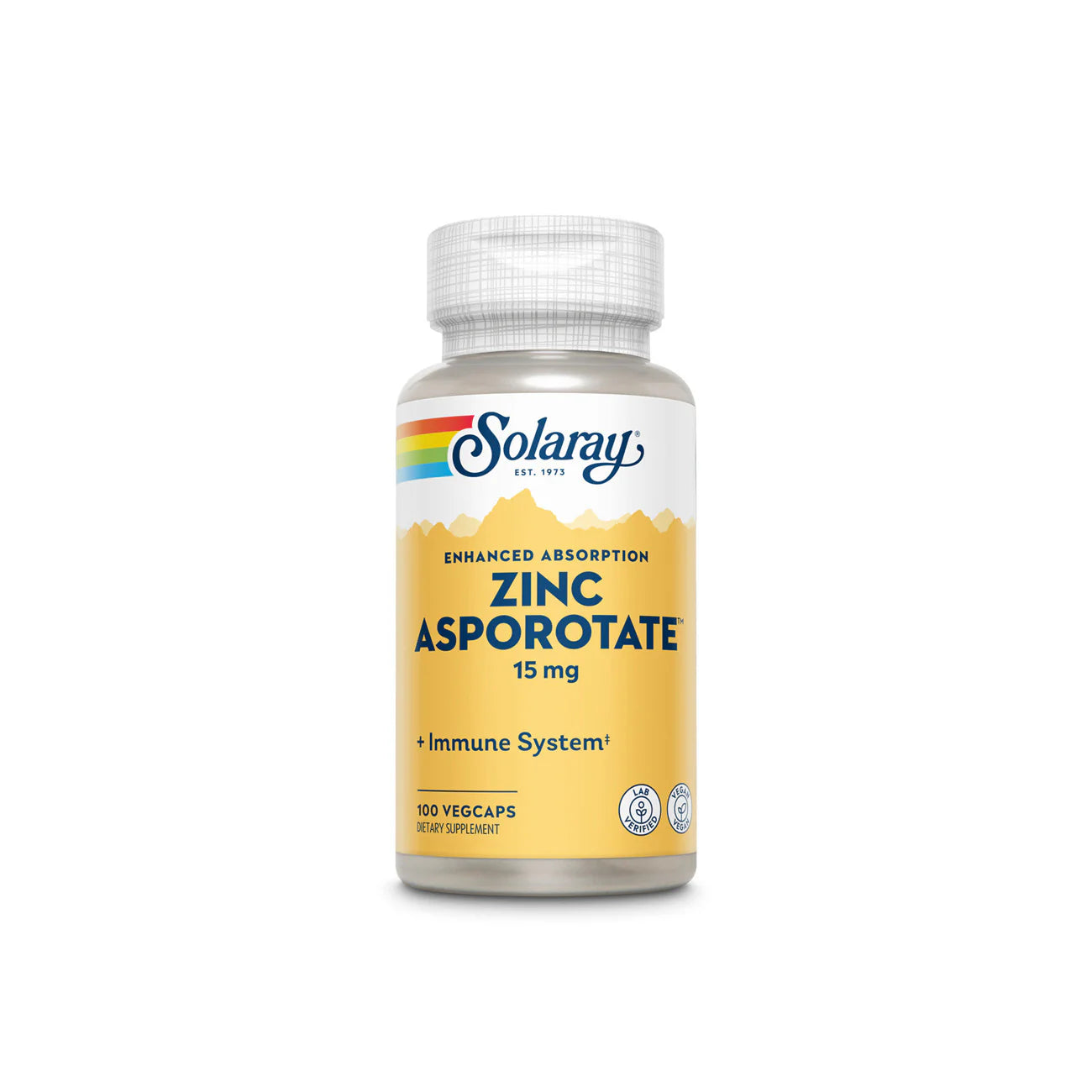 Solaray Zinc Asporotate 15mg