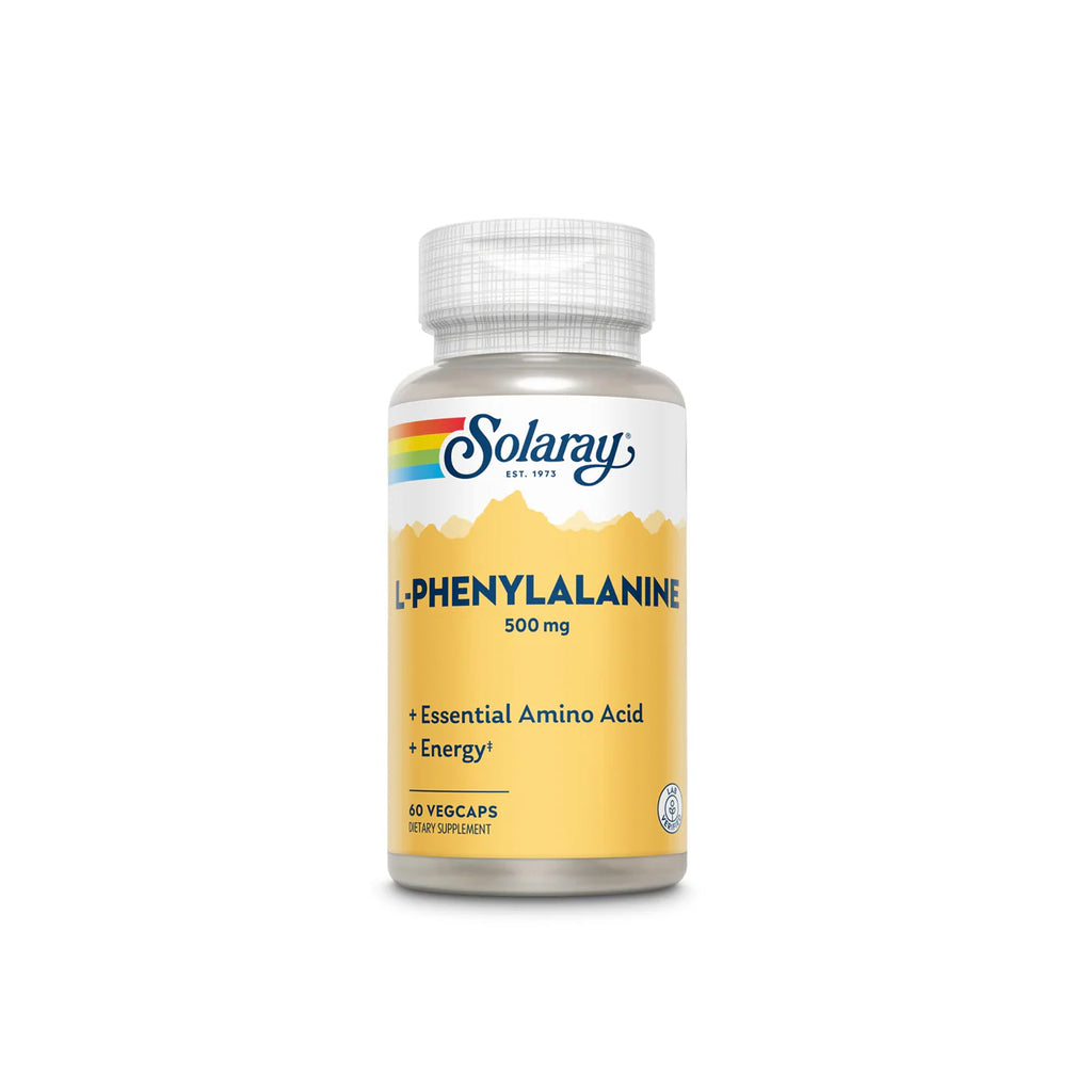 Solaray L-Phenylalanine 500mg Free-Form Amino Acid