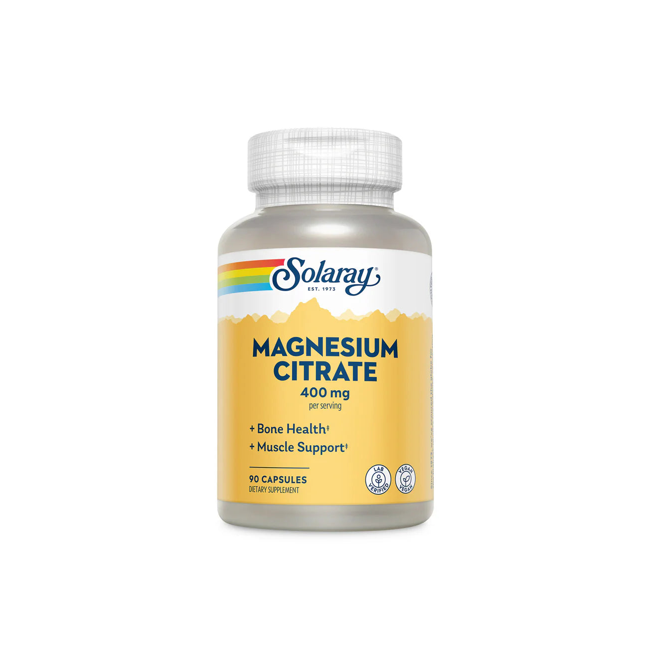 Solaray Magnesium Citrate 400Mg