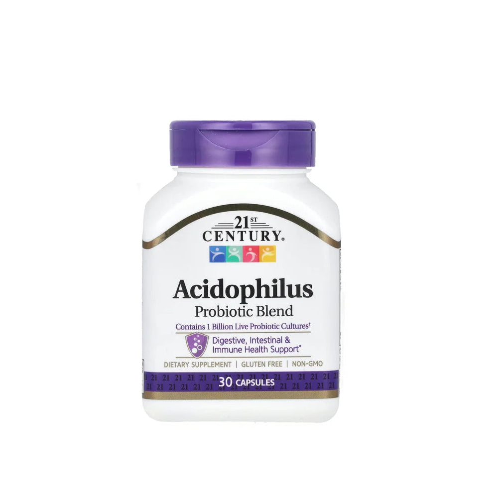 21ST CENTURY ACIDOPHILUS 30 TABS