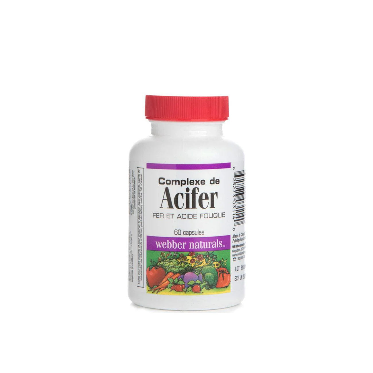 Webber Naturals Acifer Complex