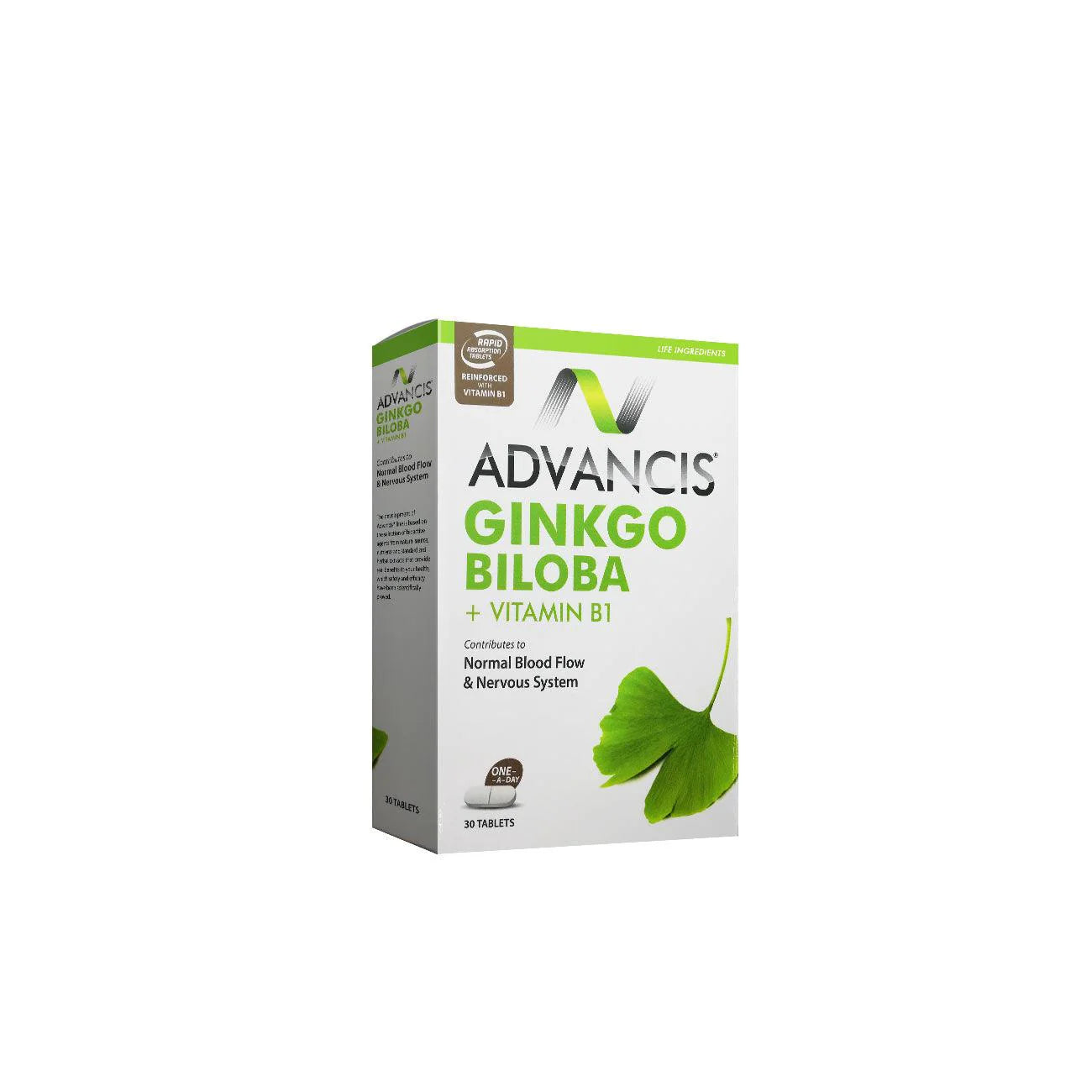 Advancis Ginkgo Biloba + Vitamin B1
