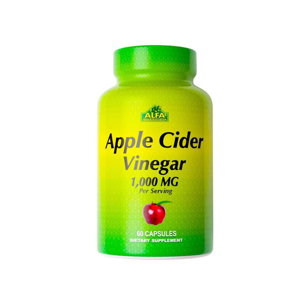 ALFA Apple Cider Vinegar 1000 Mg 60 Caps