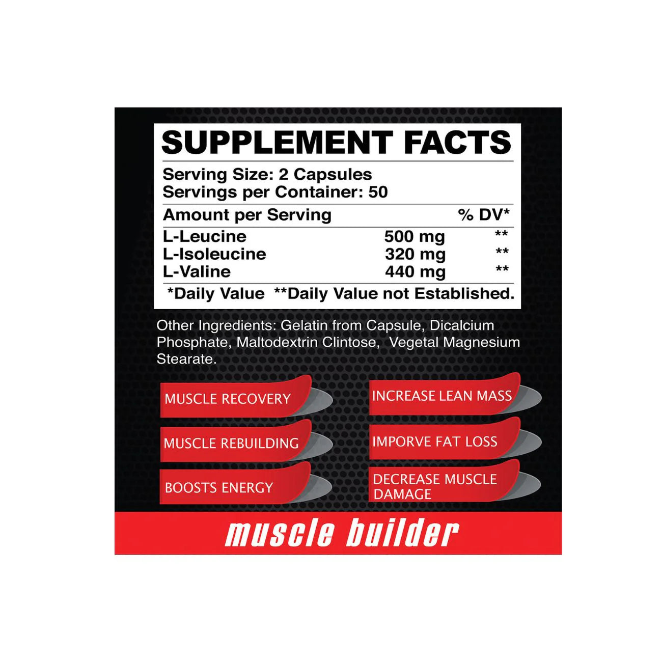 ALFA Maximum Bcaa 100 Capsules