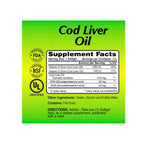 ALFA Cod Liver Oil 100 Softgels