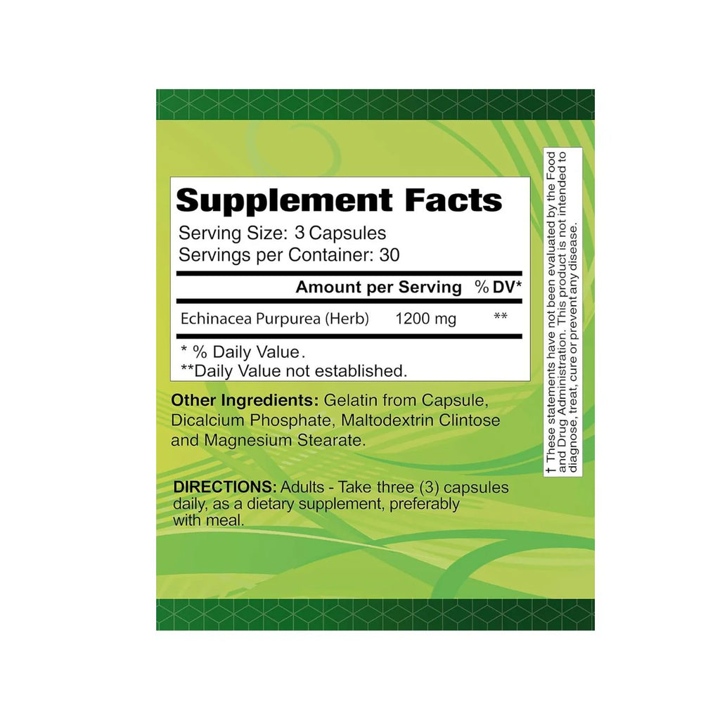 ALFA Echinacea 1200mg 90 Capsules