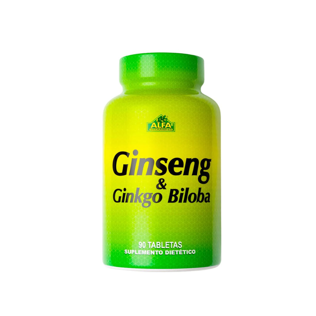 ALFA Ginseng & Ginkgo Biloba 90 Caps