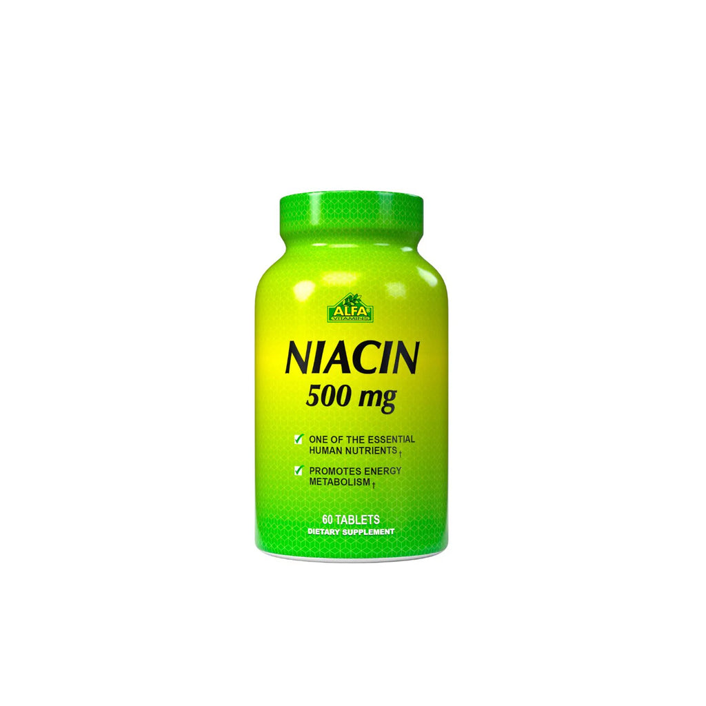 ALFA NIACIN 500mg 60 TABS