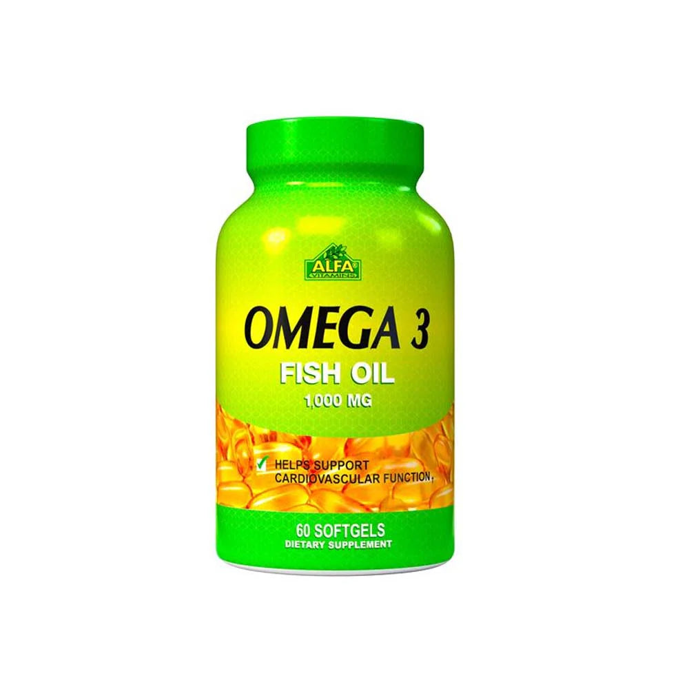 ALFA Omega-3 Fish Oil 60 Softgels