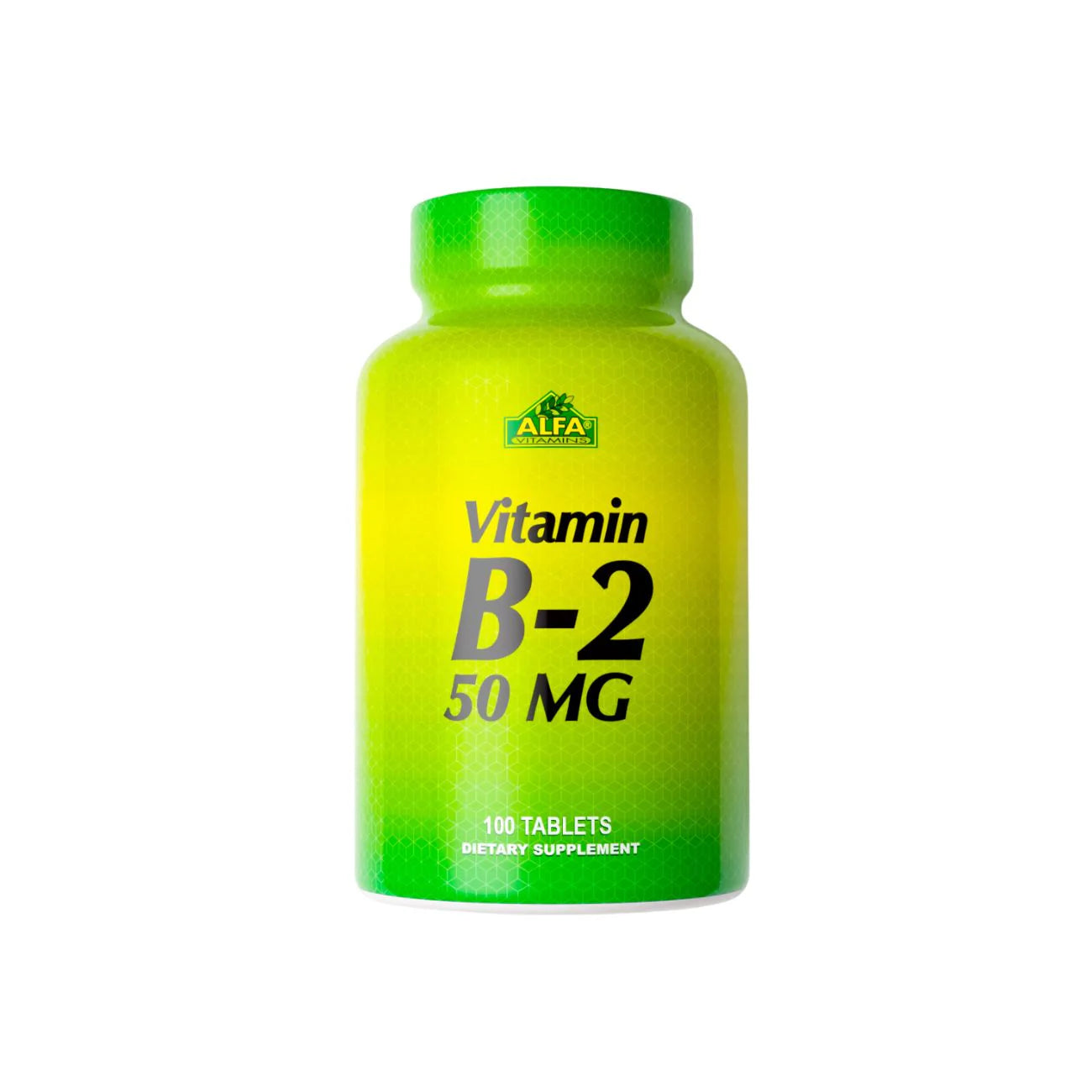 ALFA Vitamin B-2 50 Mg 100 Tablets