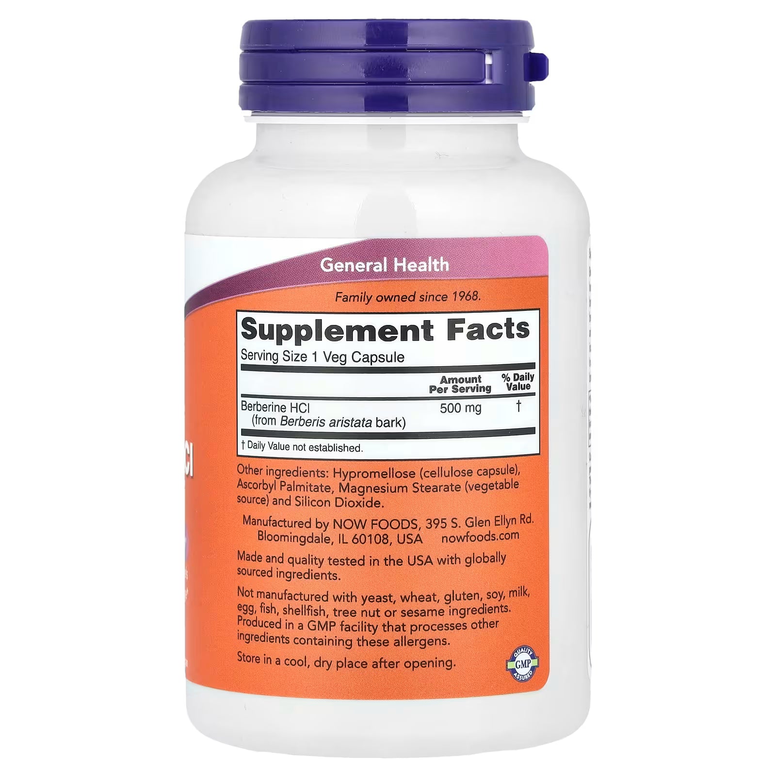 NOW Foods Berberine Glucose Support