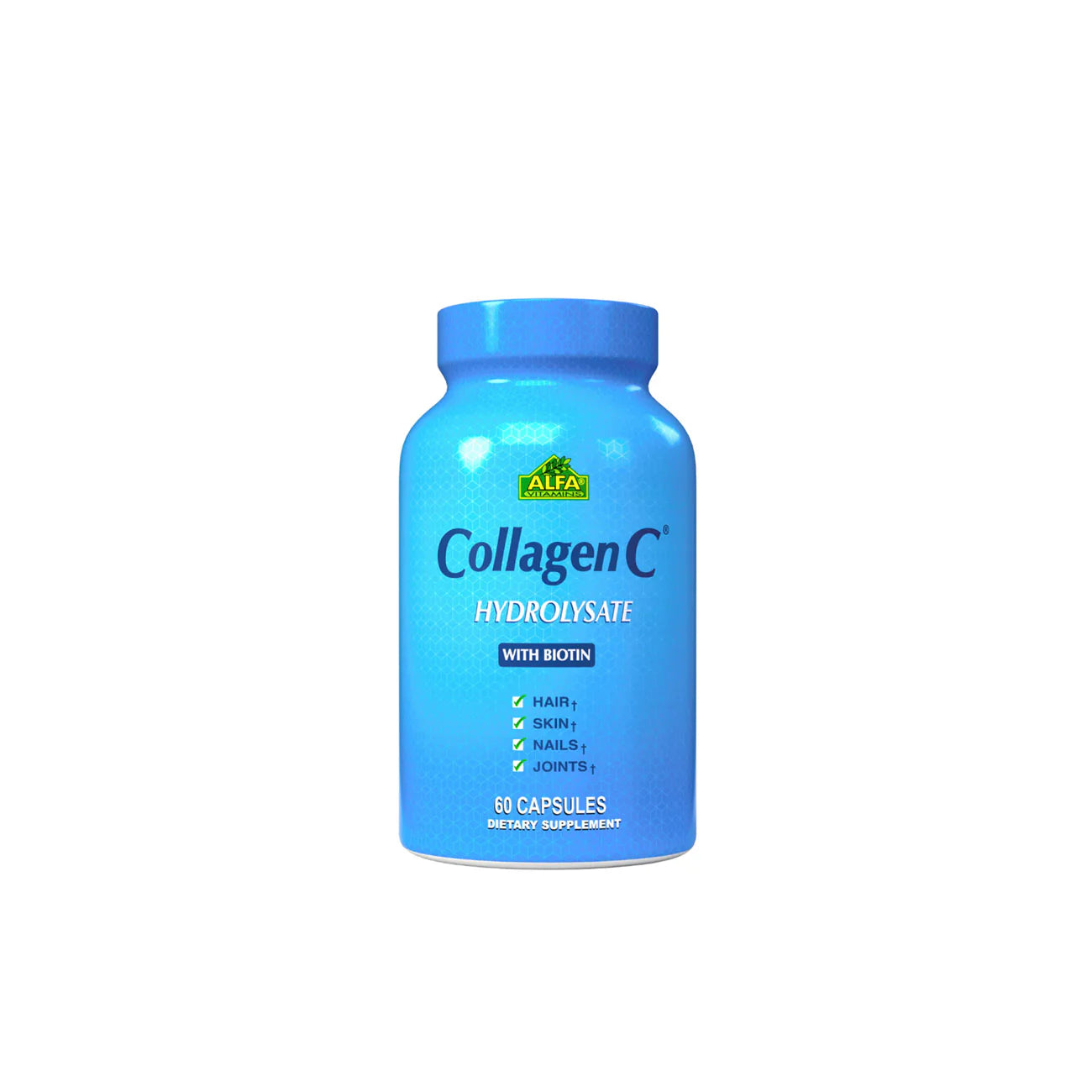 ALFA Collagen Hydrolysate + C 60 Caps