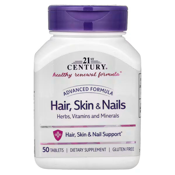 21ST CENTURY HAIR SKIN & NAIL 50 TABS