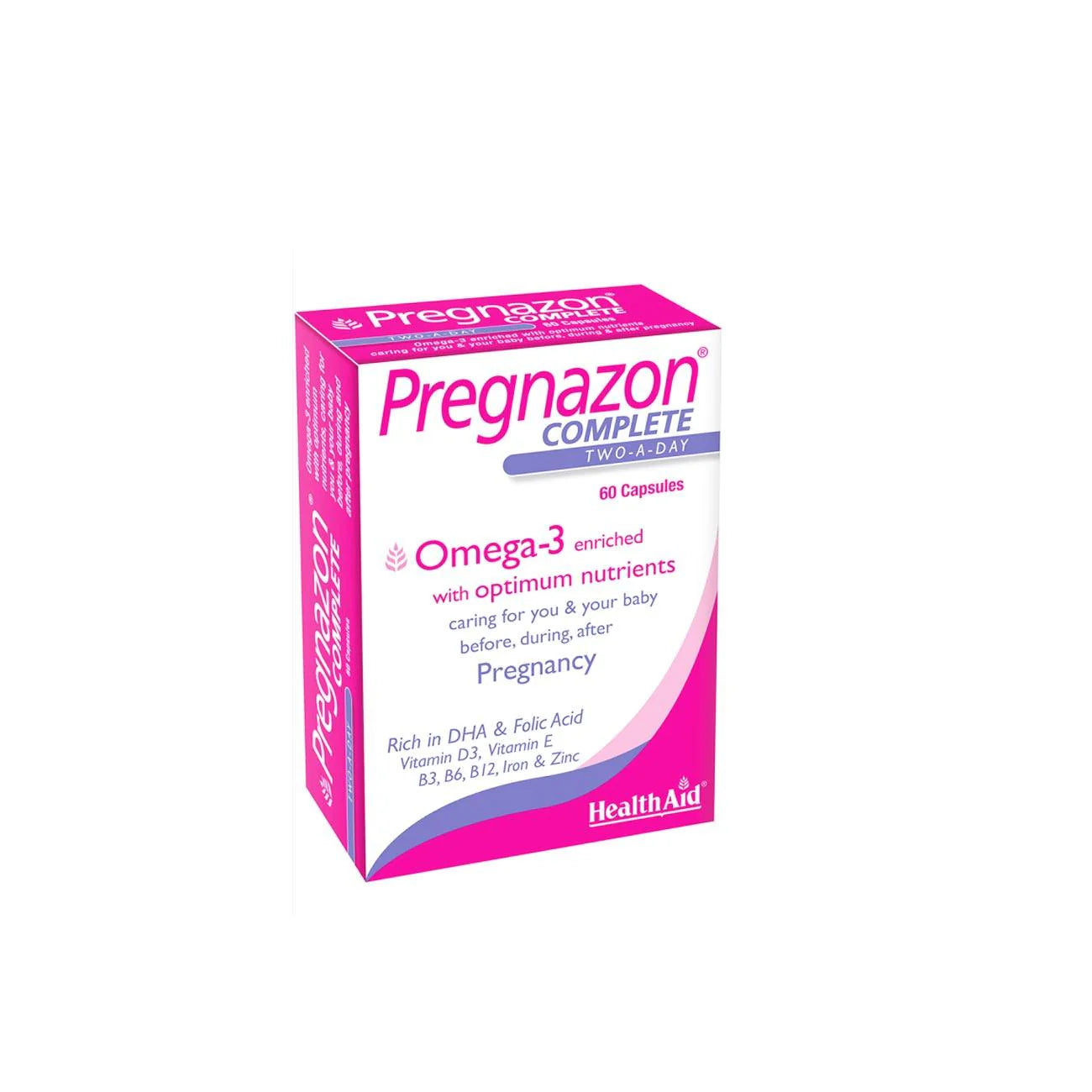 Health Aid Pregnazon Complete Plus Omega 3