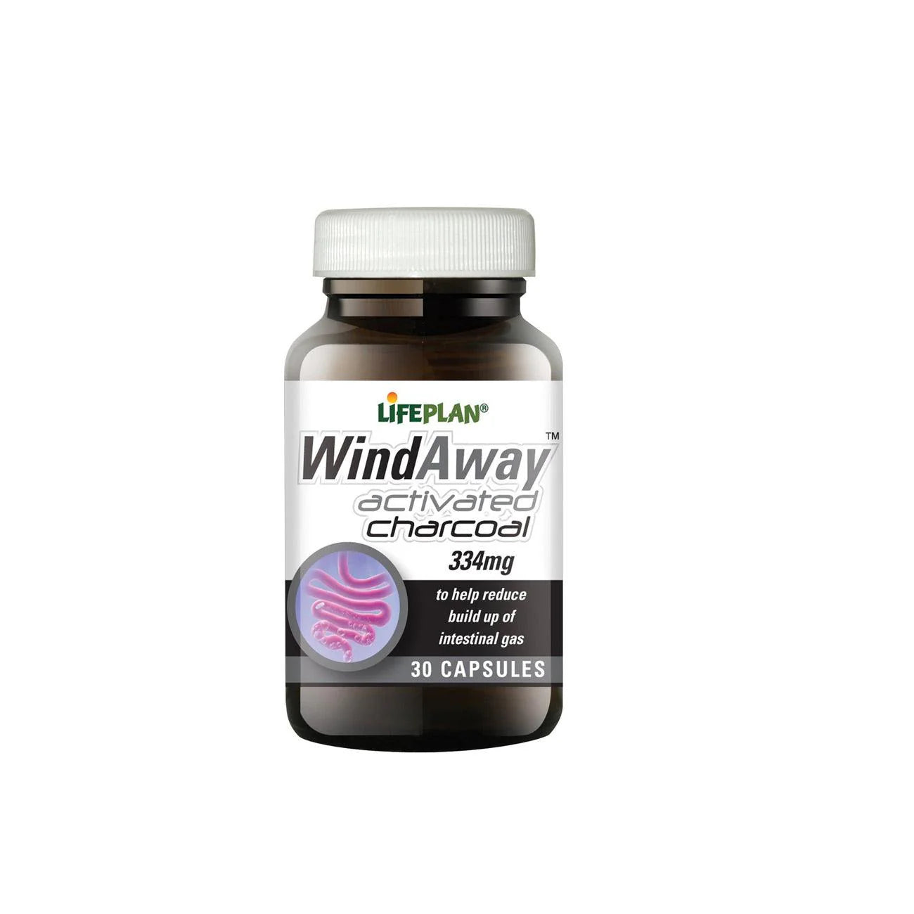 Life Plan WindAway Activated Charcoal 334mg