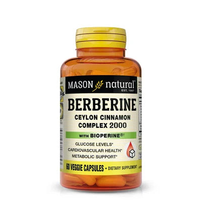 MASON BERBERINE CEYLON CINNAMON COMPLEX 60 CAPSULES