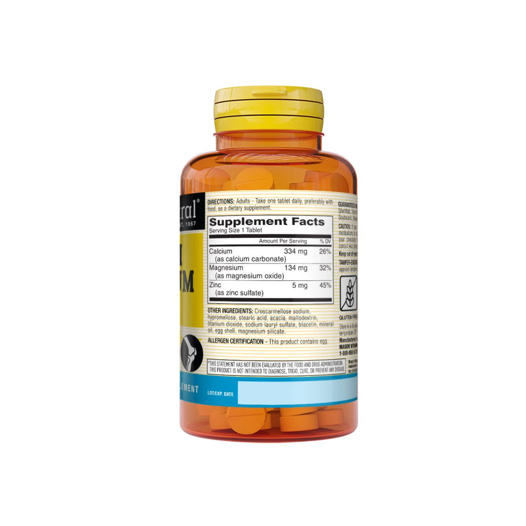 MASON Calcium Magnesium Zinc 100 tab