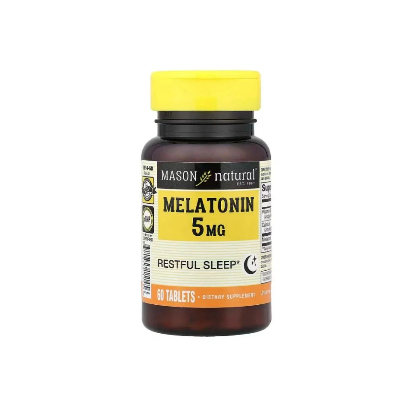 MASON Melatonin 5mg 60 Tabs