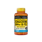 MASON Calcium 500 + Vit D3 - Oyster Shell 60 tabs
