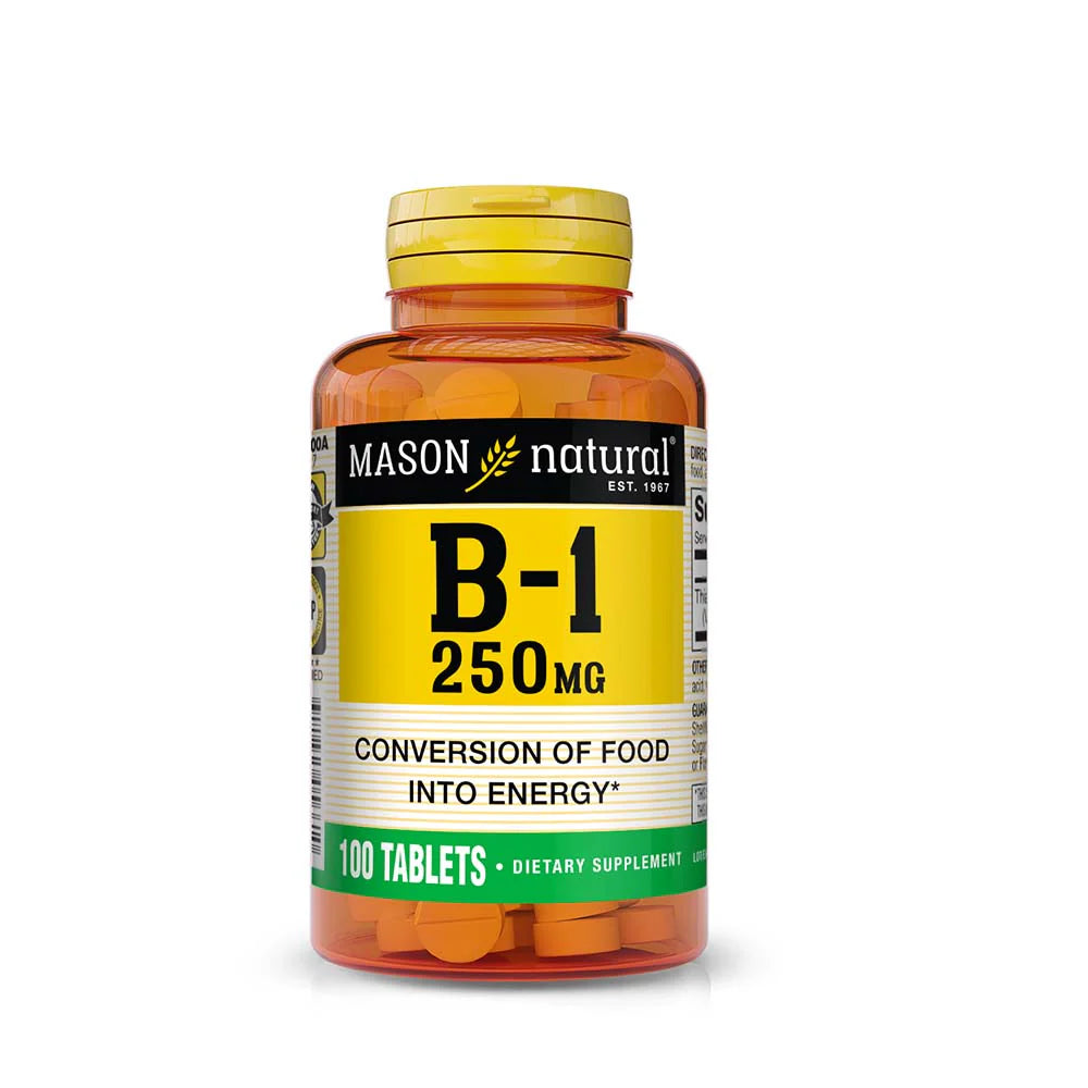 MASON Vitamin B-1 250mg 100 tabs