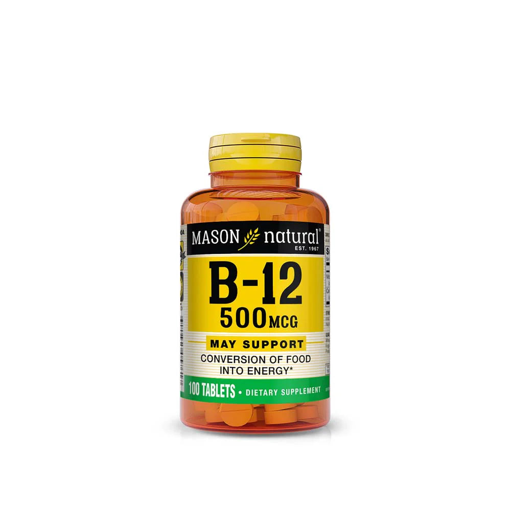 MASON Vitamin B12 500mcg 100 tab