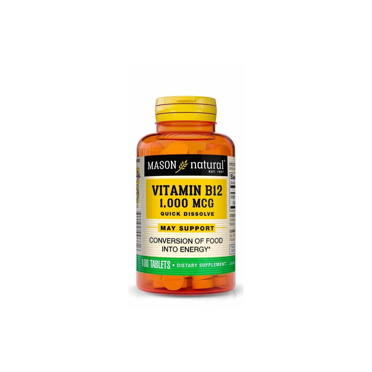MASON Vitamin B12 1000mcg Sublingual