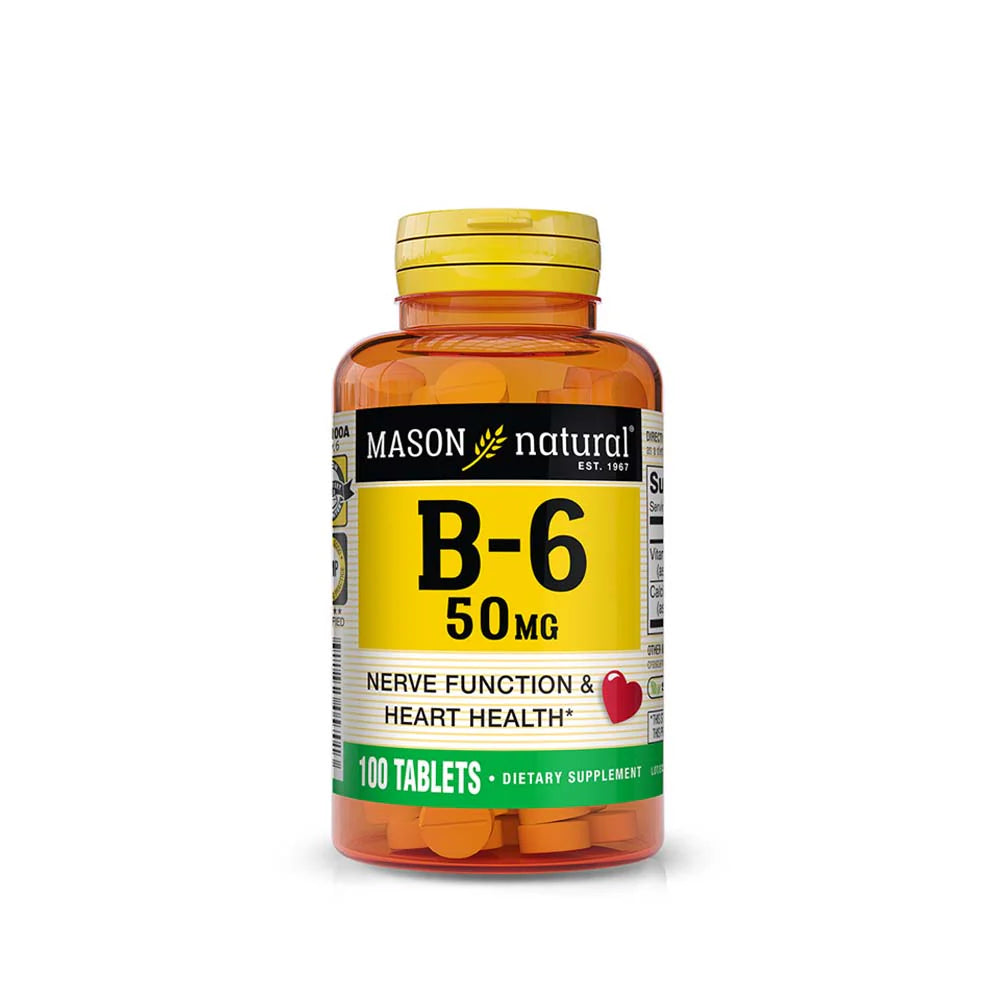 MASON Vitamin B-6 50 Mg 100 tab