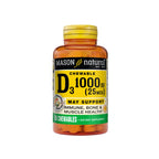 MASON Vitamin D3 1000 CHEWABLE Tabs