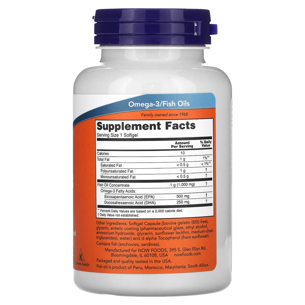 NOW Foods Ultra Omega-3 Fish Oil