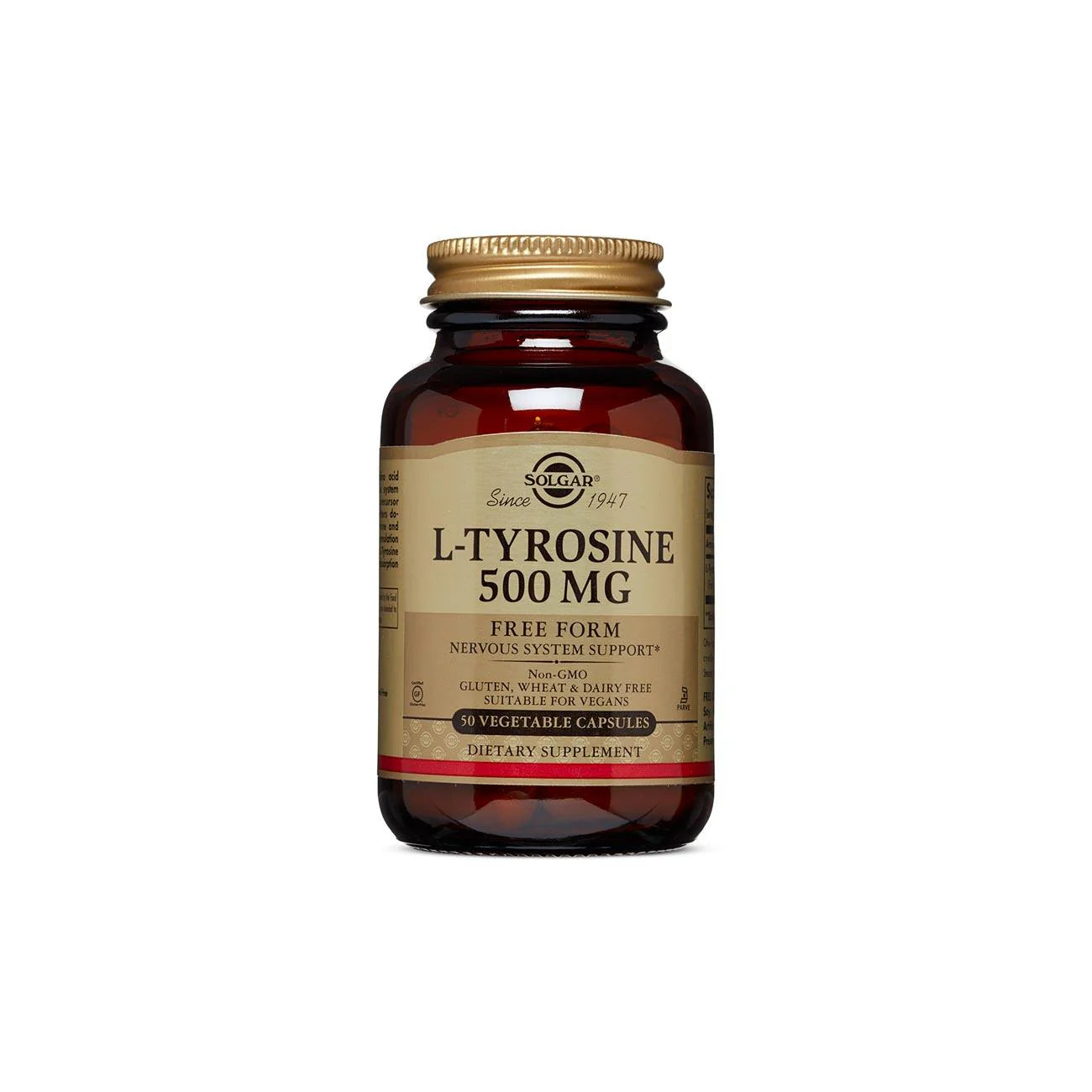 Solgar L-Tyrosine 500mg Free Form