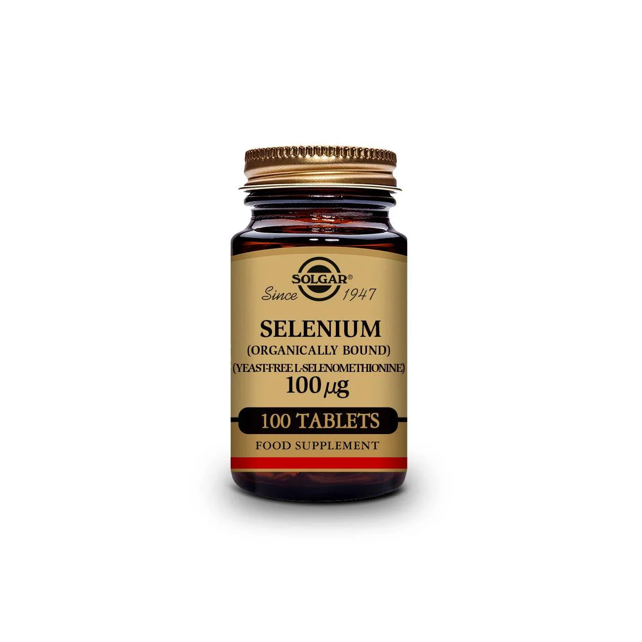 Solgar Selenium (Organically Bound) (Yeast-Free) 100ug