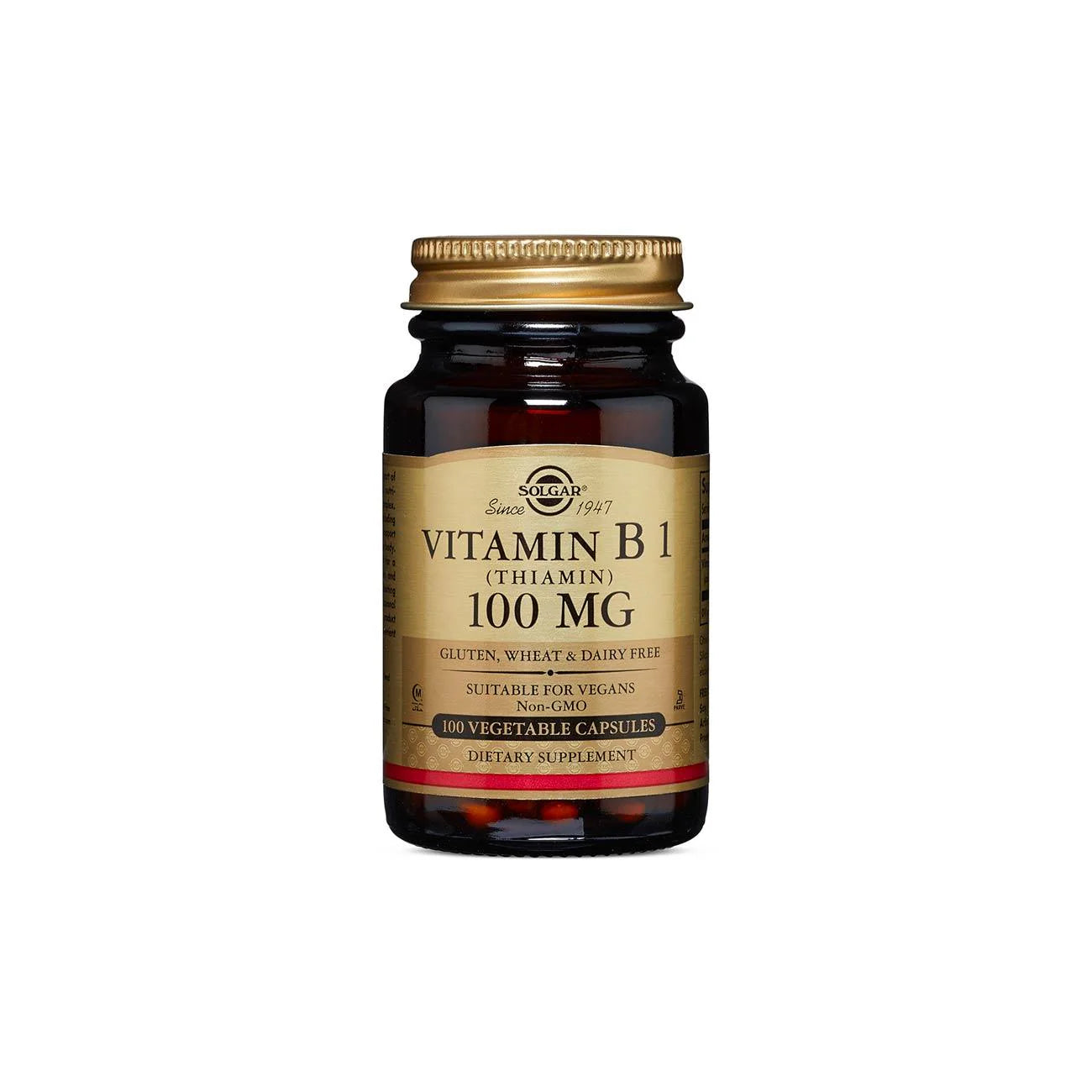 Solgar Vitamin B1 (Thiamin) 100mg