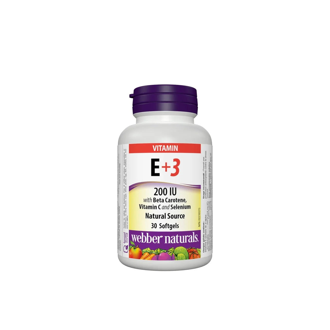 Webber Naturas Vitamin E+3